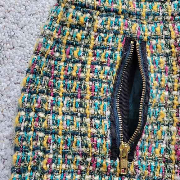 J. Crew Factory Mini Tweed Skirt - Picture 4 of 6